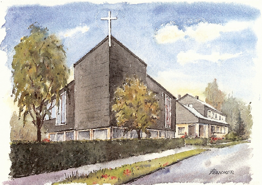 Friedenskirche gemalt